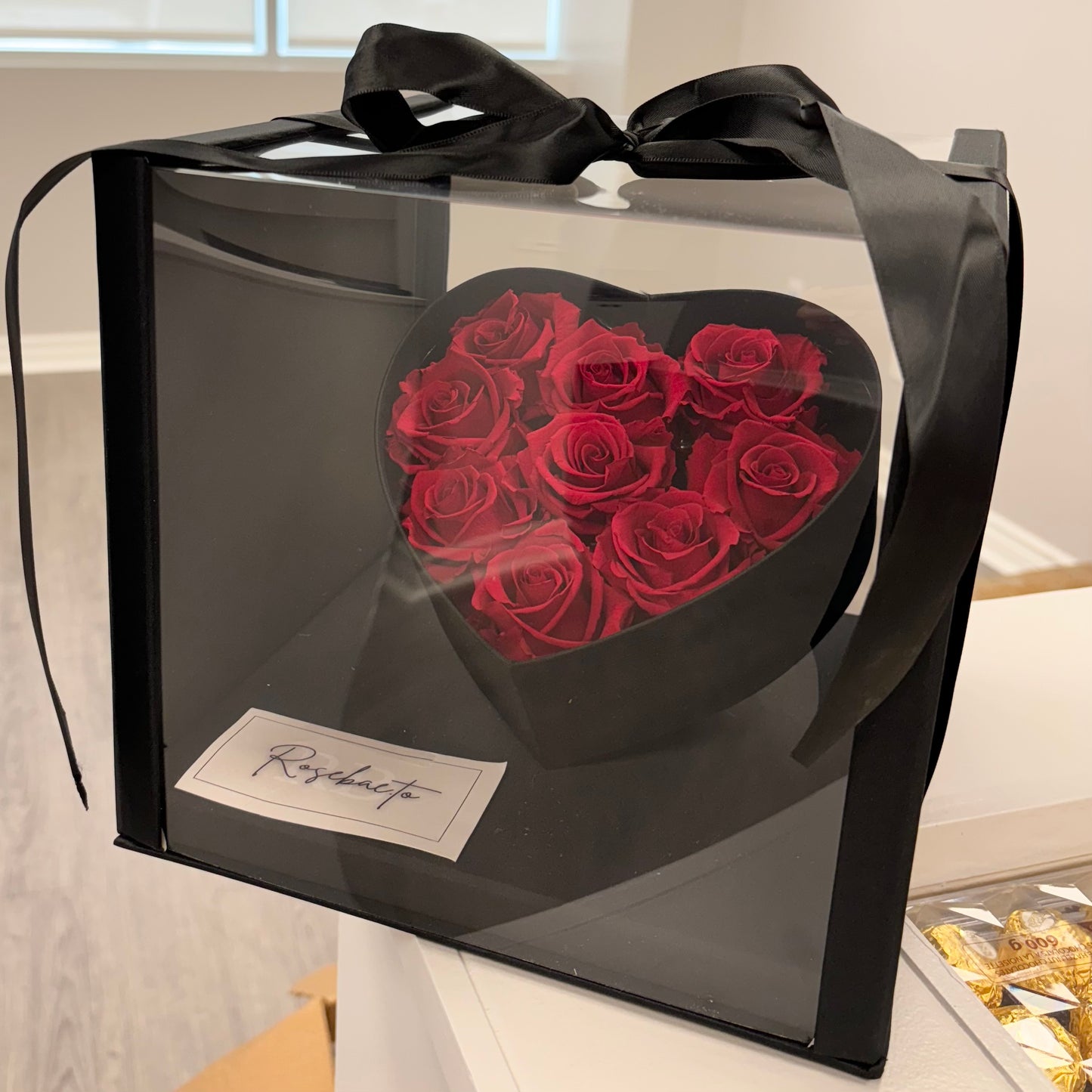 Heart Rose Box