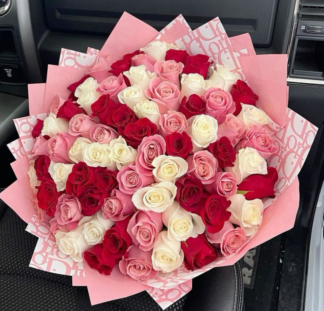 100 Rose Bouquet