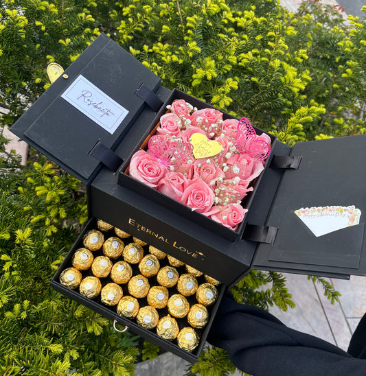 Raising Roses & Ferrero Box