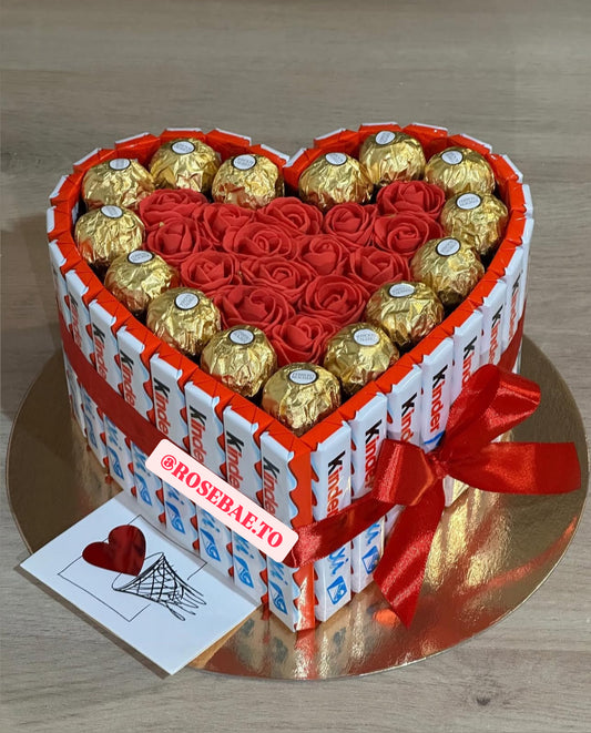 Chocolate Heart Arrangement