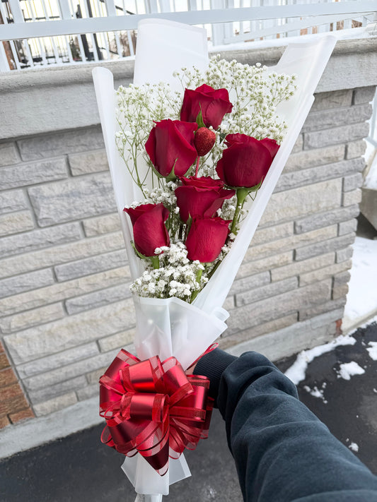 6 Rose Bouquet