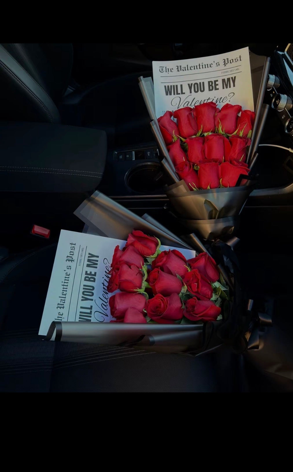 Will You Be My Valentine’s Dozen Rose Bouquet